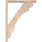 Ekena Millwork Olympic Block Smooth Bracket w/ Offset Brace, Douglas Fir, 3 1/2"W x 24"D x 32"H BKT0402X24X32OLY05SDF - alternate 4